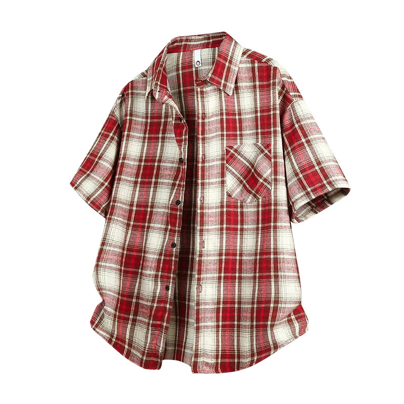 Plaid Casual Long Sleeve Shirt