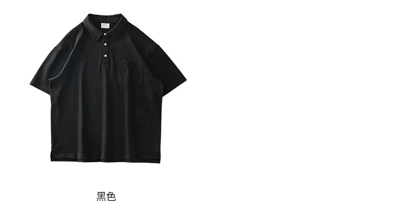 Heavyweight Cotton Pocket Summer Polo