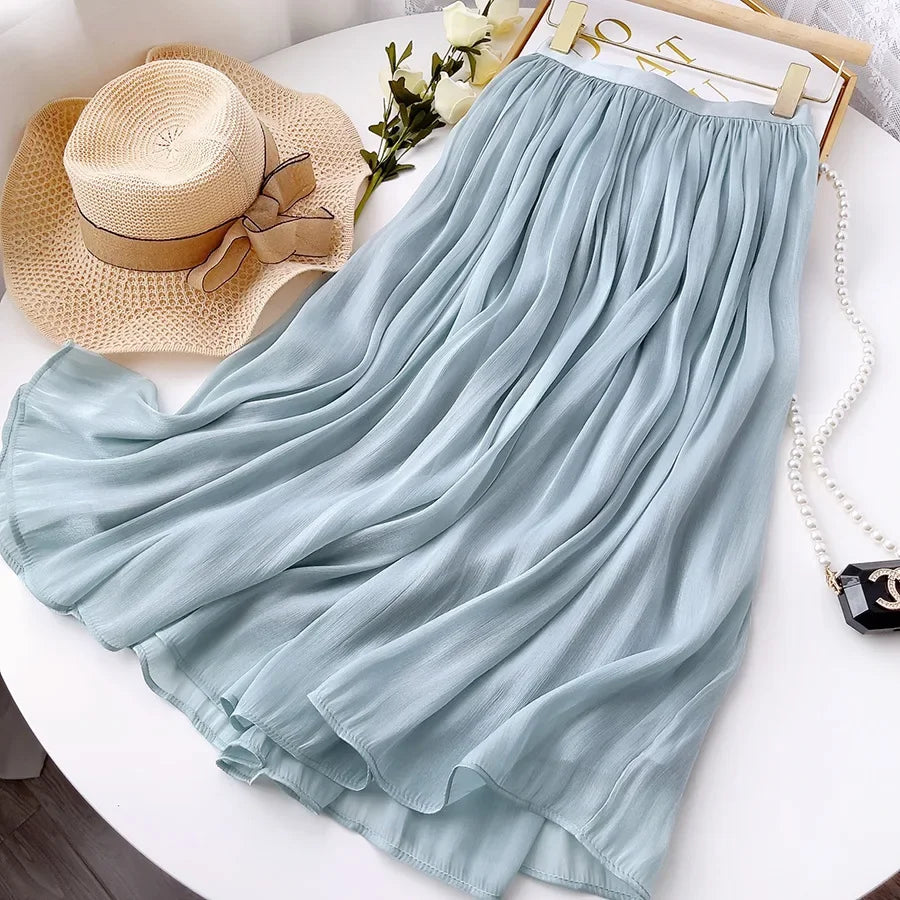 TITLE: Sophisticated Style A Line Skirt