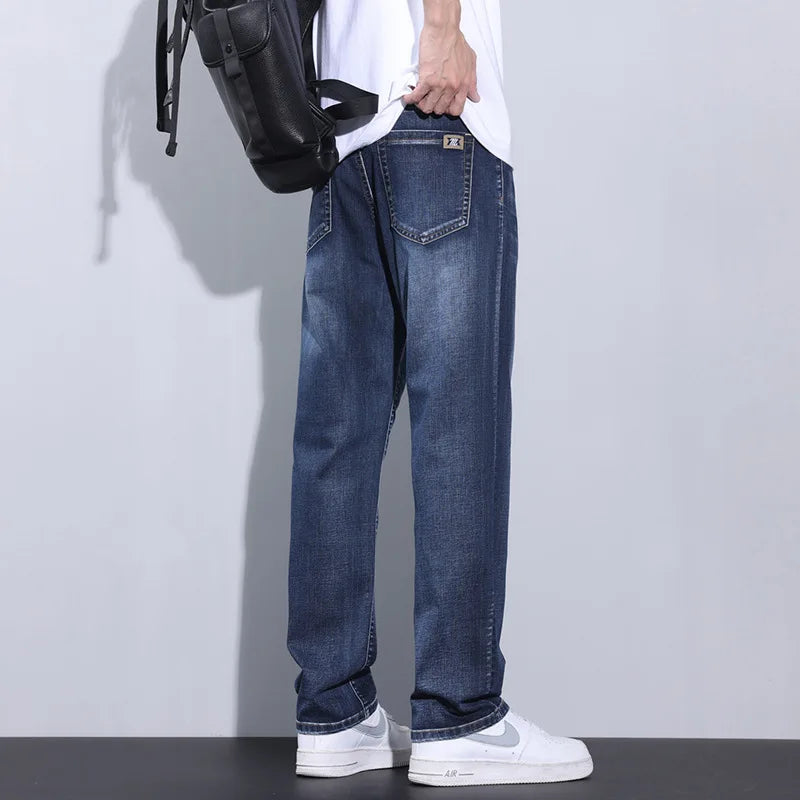 Relaxed Straight Denim Comfort