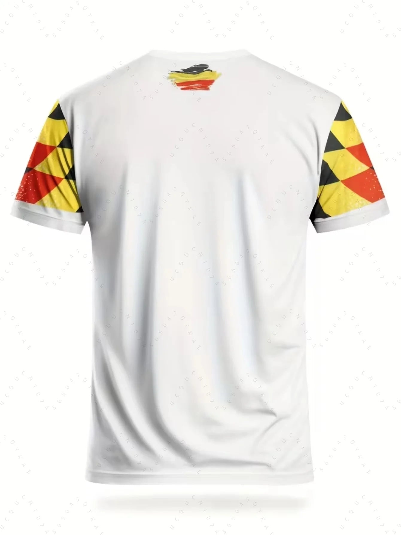 Men's Slim Fit German National Team Football Jersey Breathable Training Tops Lightweight Sports T-Shirt For Fitness And Matches