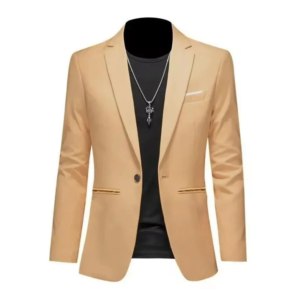 Autumn Slim Casual Suit Jacket