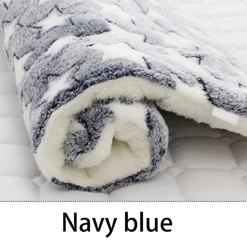 Flannel Winter Sleeping Mattress Cushion