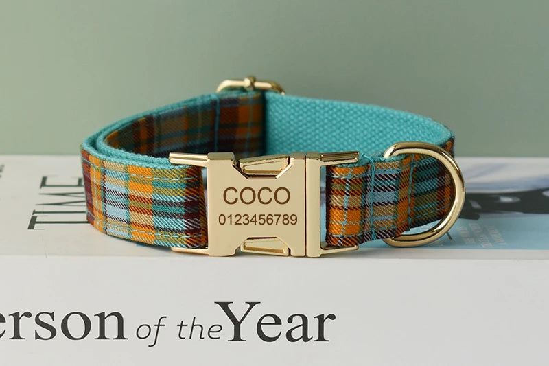Pets Accessories Dog Collar Leash Harness Set Personalized Dog Collar Harness Leash Set Custom Classy Dog Accessories Grid 13-01
