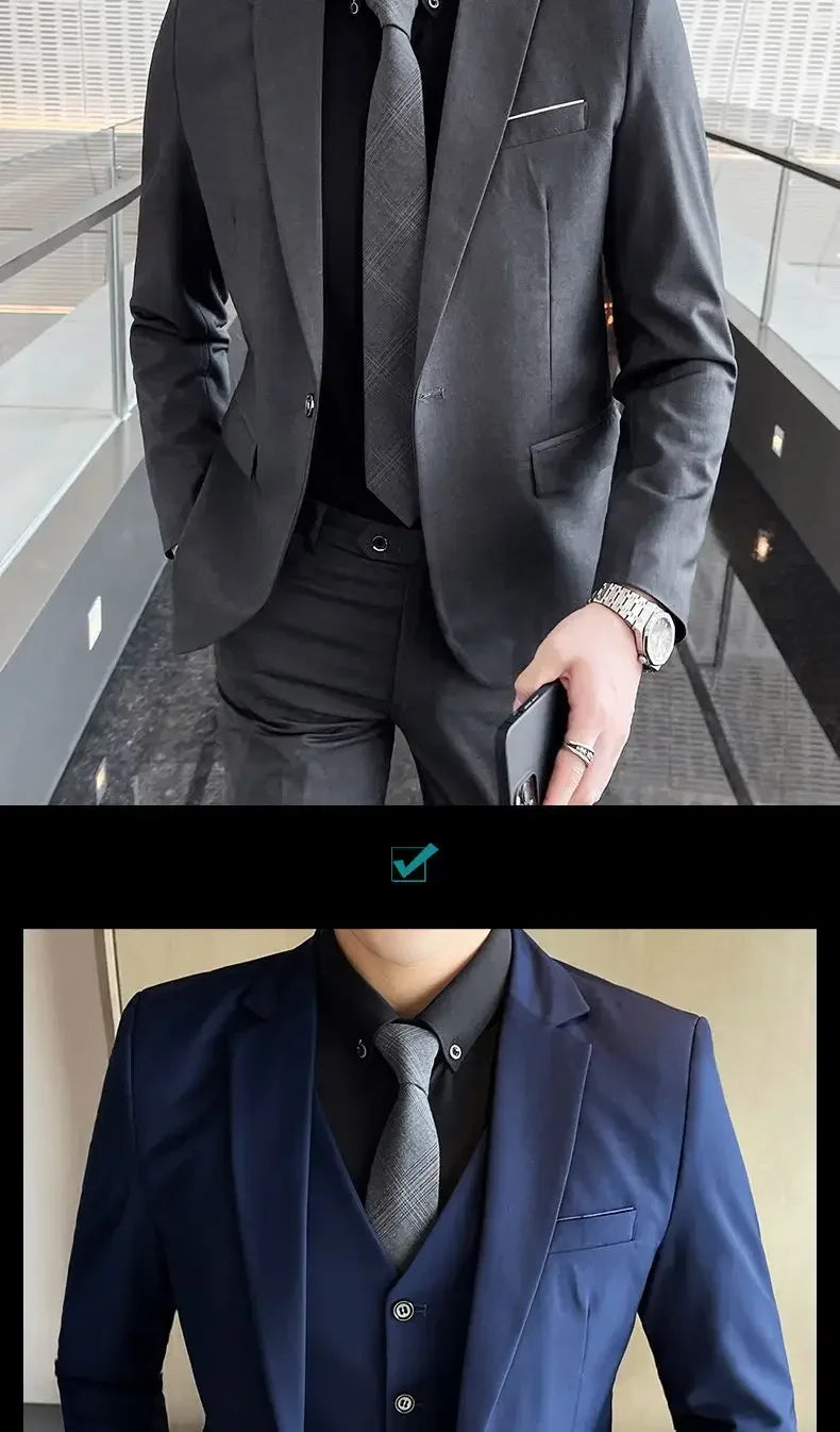 British Style Three Piece Suit