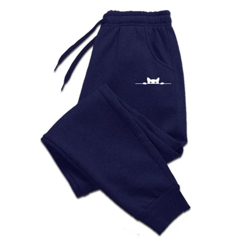 Versatile Soft Women's Baggy Joggers Fashion Comfortable Fitness Sweatpants Trousers