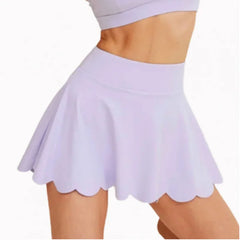 Slim Fit Tennis Skirt Shorts