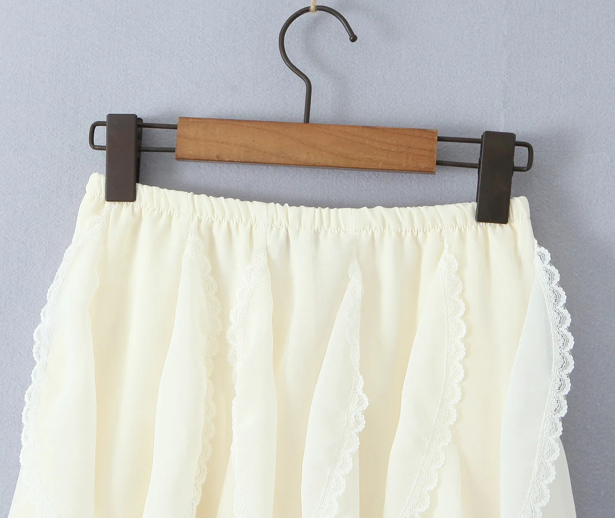 Summer Clothes Pleated Skirts Women Mini Skirts Luxury Designer Ruffle Skirts Elegant Japanese Y2k Black Lace Skirts Lace Trim