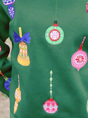 Reindeer Knit Holiday Pullover