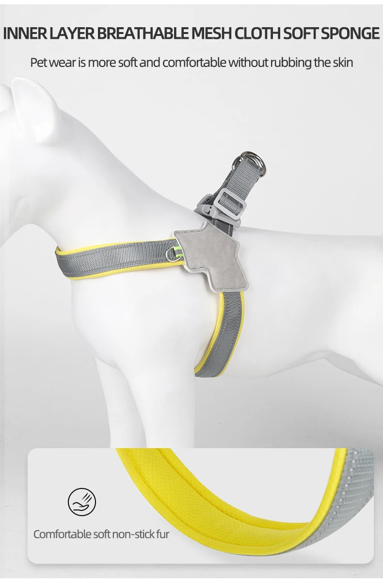 No-Pull Reflective Vest Harness
