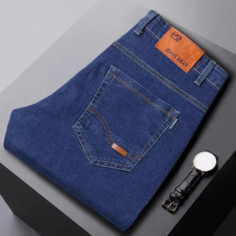 Stretch Straight Denim Comfort