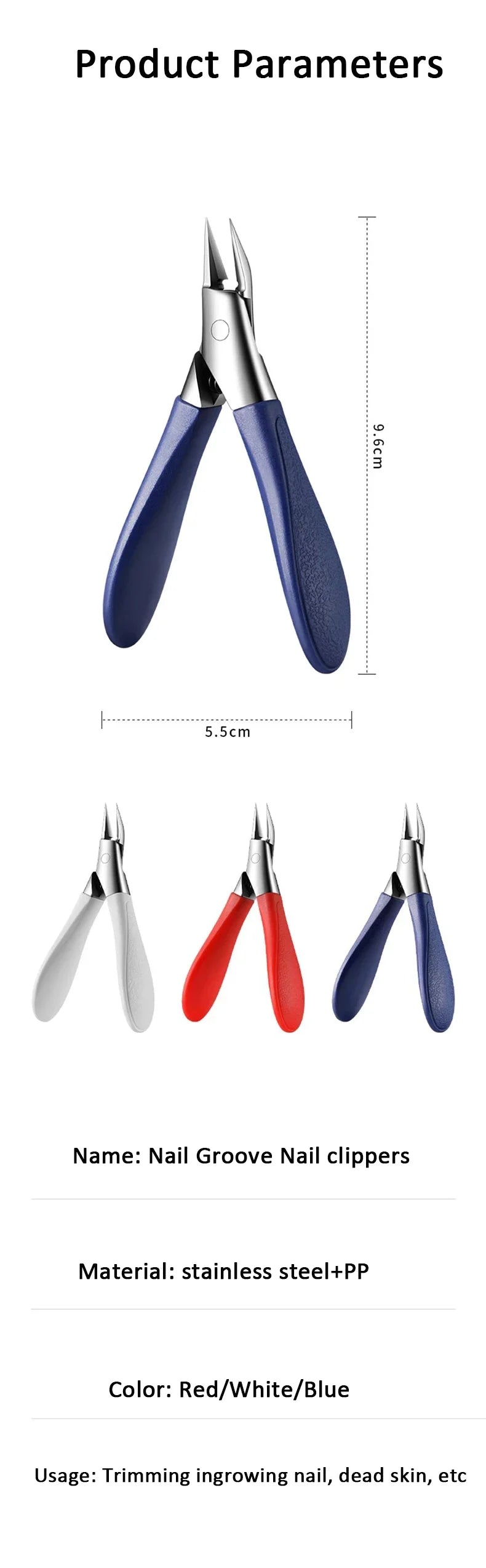 Nail Scissors Household Manicure Tools New Anti-Splash Nail Clippers Large Thick Hard Special Nail Clippers Pedicure Tools