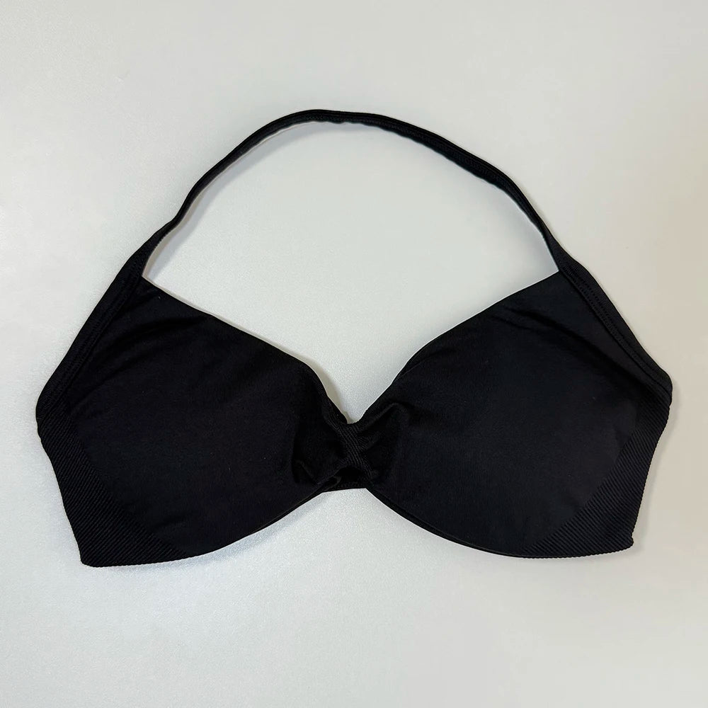Sports Bra Women Strappy Backless Sports Top With Removable Cups Workout Clothing Gym Crop Top Fitness Seamless Halter Yoga Bra
