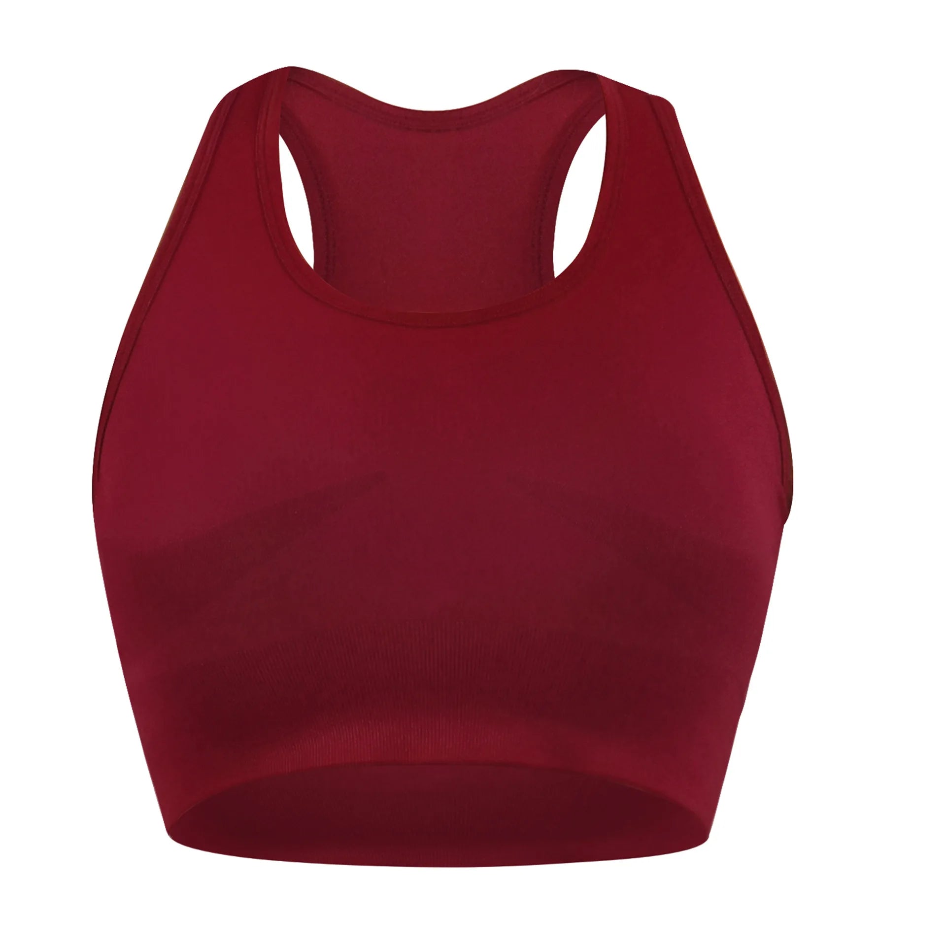 Cross-Back Sports Bra for Women Seamless Yoga Bra with Chest Support and Padding Sports Clothes for Woman Lady Bras Tank Tops