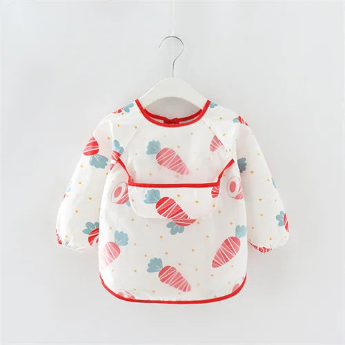 Waterproof Long Sleeve Baby Bib