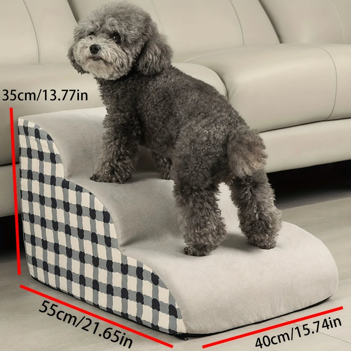 High-Density Foam Pet Safety Steps