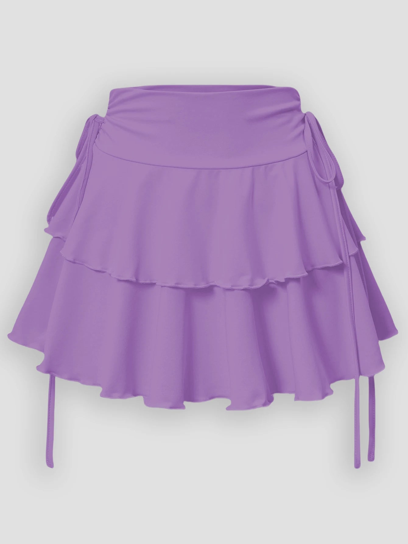 Modern High Waist Mini Skirt