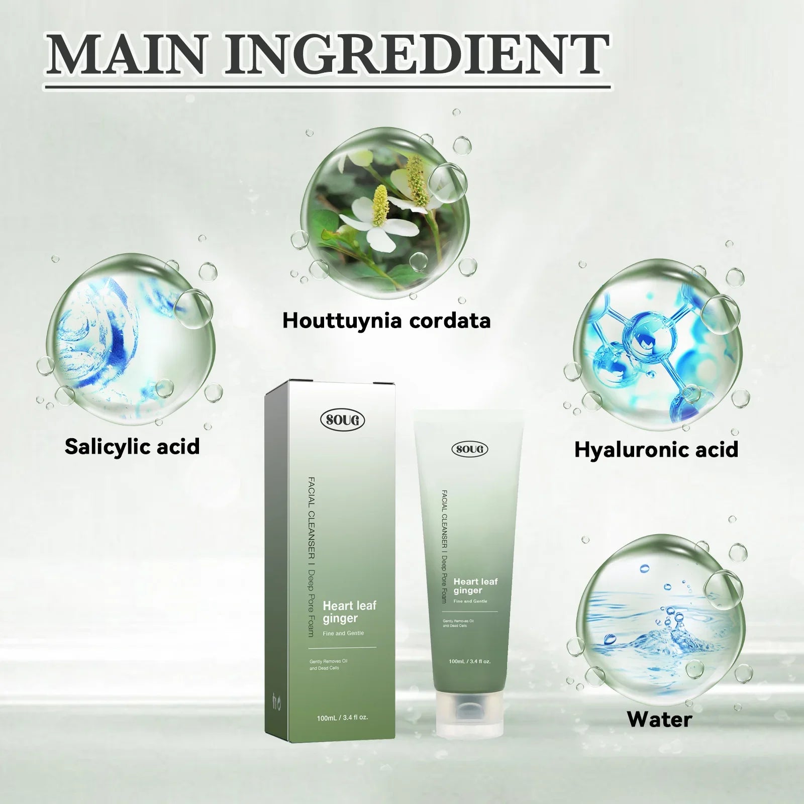 Heartleaf Pore Control Facial Cleanser
