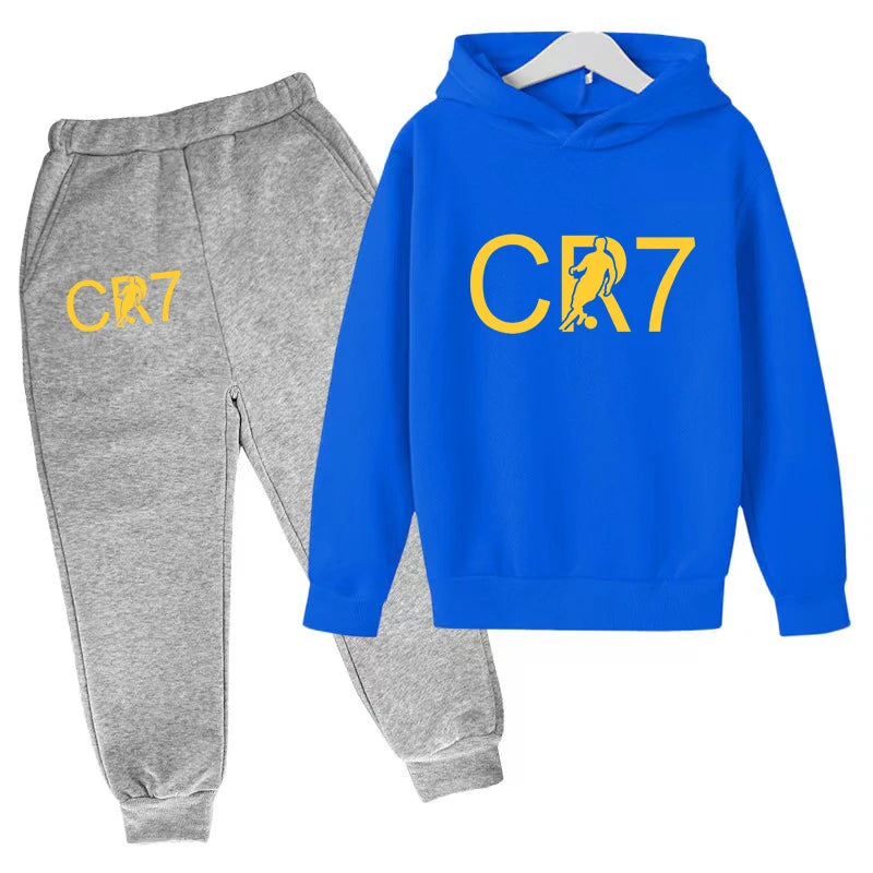 Cartoon Casual Kids Jogging Set
