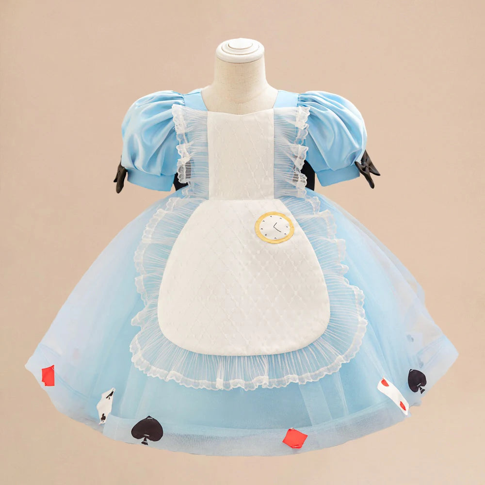 Alice Princess Blue Baby Party Dress