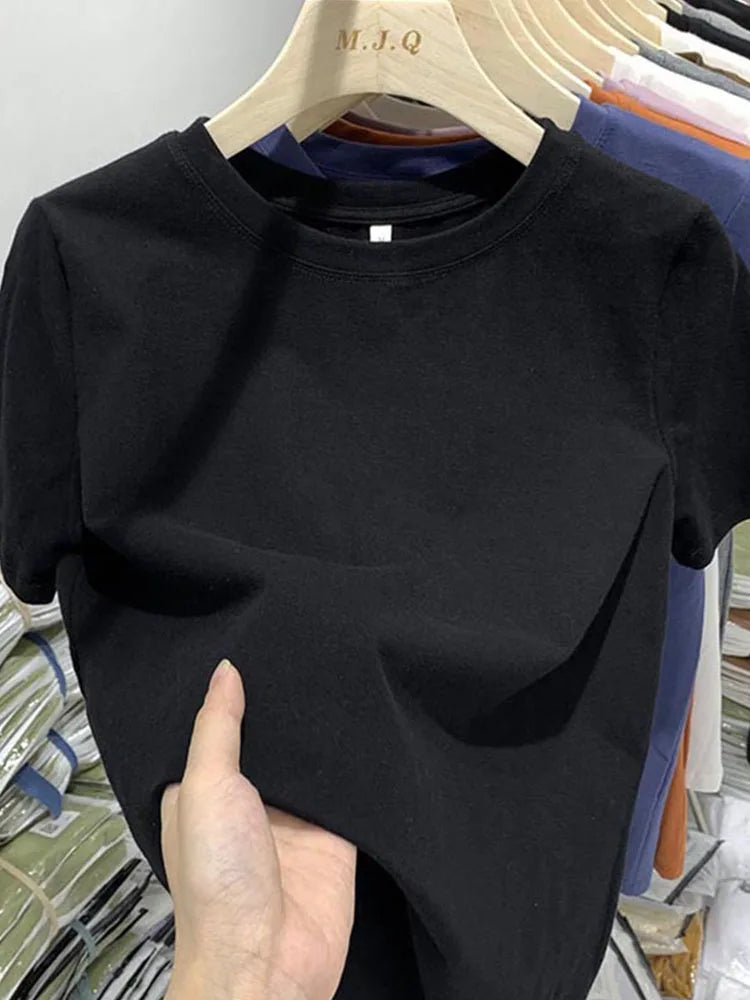 Modern Stretch Casual Summer Tee