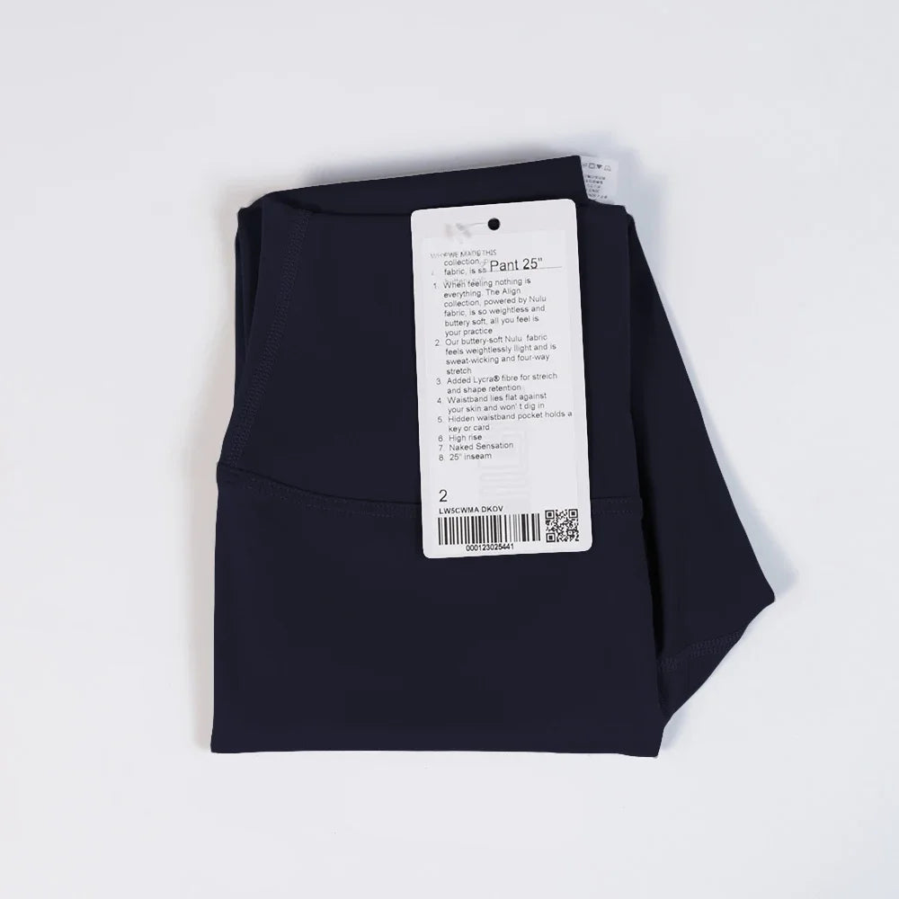 2026 Yoga clothes with high elasticity, no awkward lines, cropped pants, quick drying, women's hip lifting, tight pants