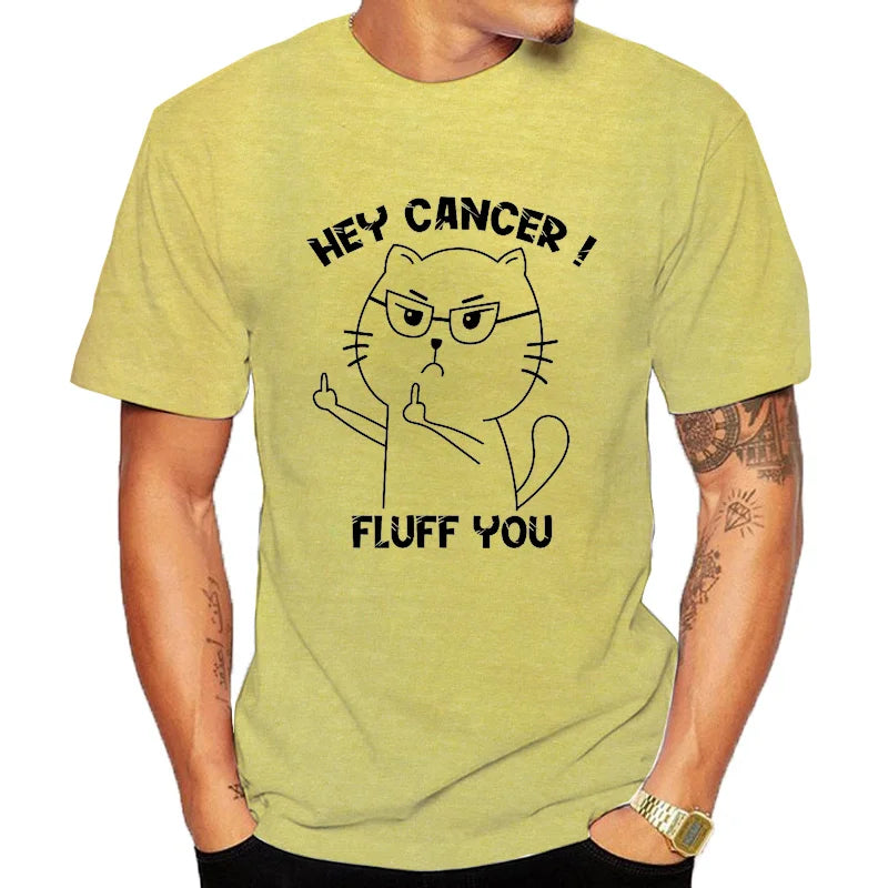 Funny Awareness Cat Graphic Tee
