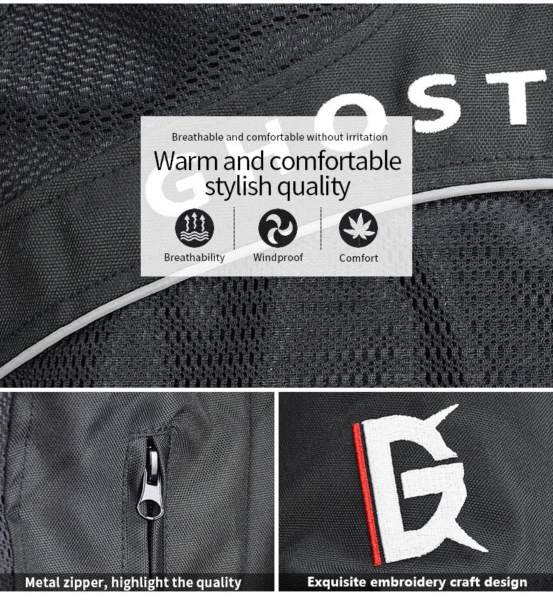 Reflective Protective Riding Jacket