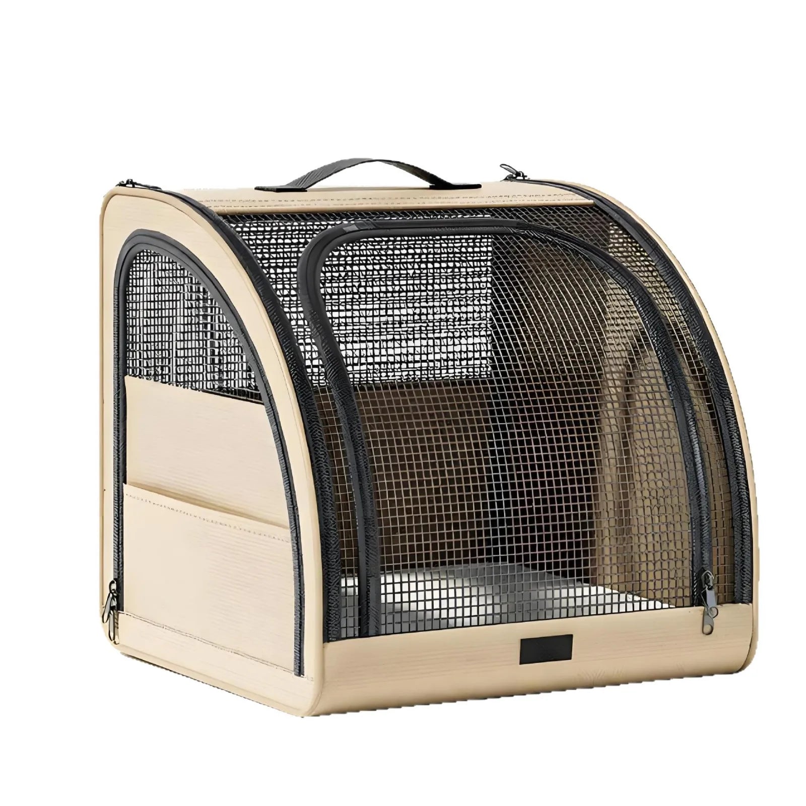 Pet Car Portable Dog Kennel Foldable Scratch Resistant Breathable Cat Bag for Outdoor Use Pet Cat Backpack Carrier