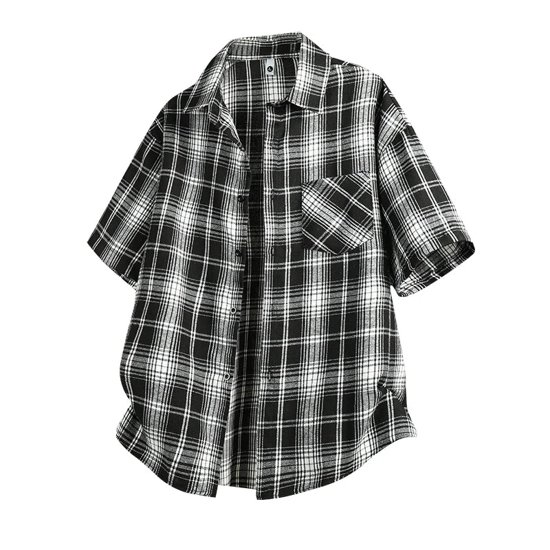 Plaid Casual Long Sleeve Shirt