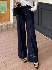 Autumn Wide Leg Denim Jeans