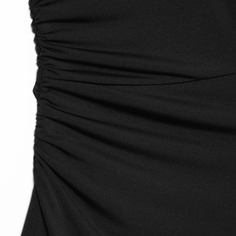 Women's Lace Dress Elegant Female Party Dresses Summer Casual Woman Backless Short Dress Vintage Vestidos Black Evening Dresses