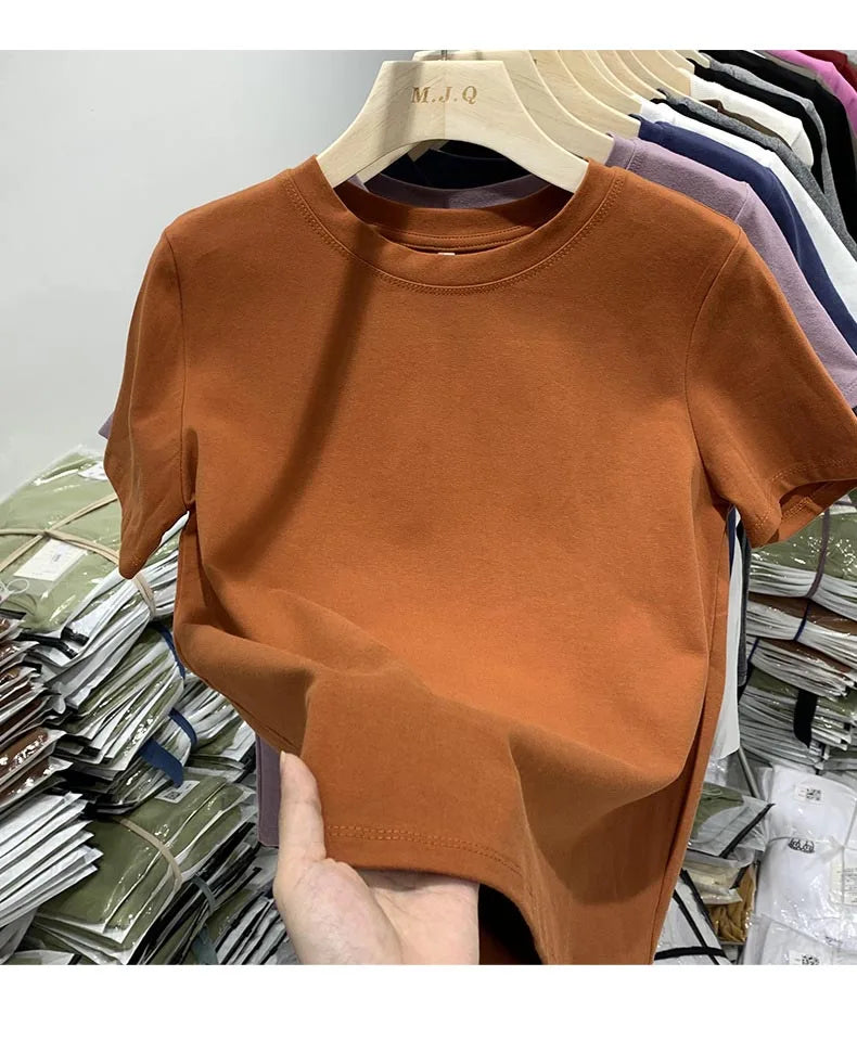 Modern Stretch Casual Summer Tee
