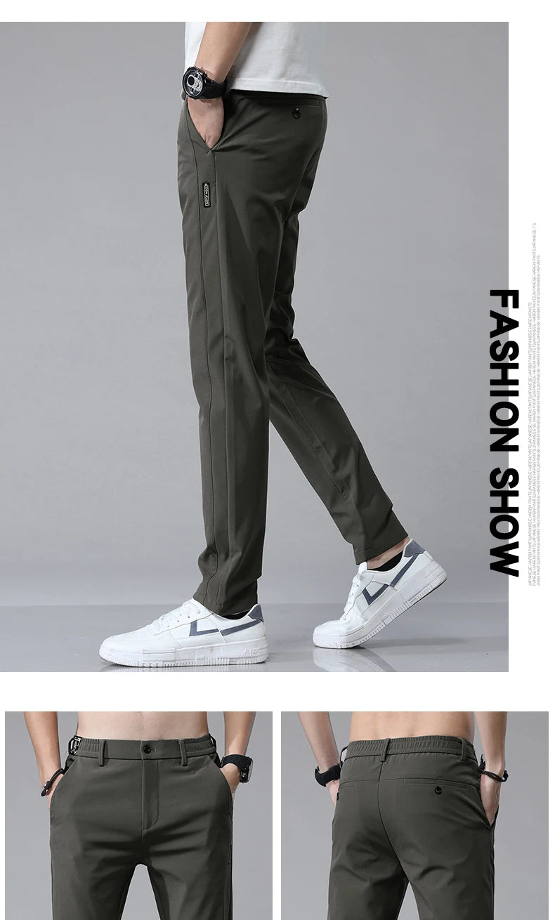 Ultra Thin Slim Casual Golf Pants