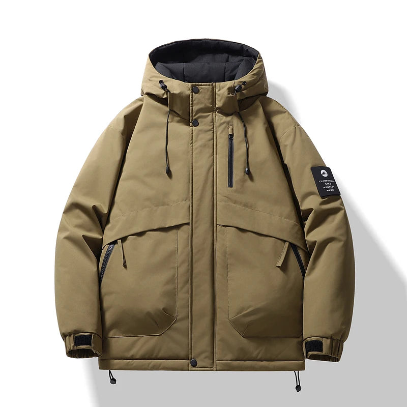 Thick Hooded Hiking Jacket