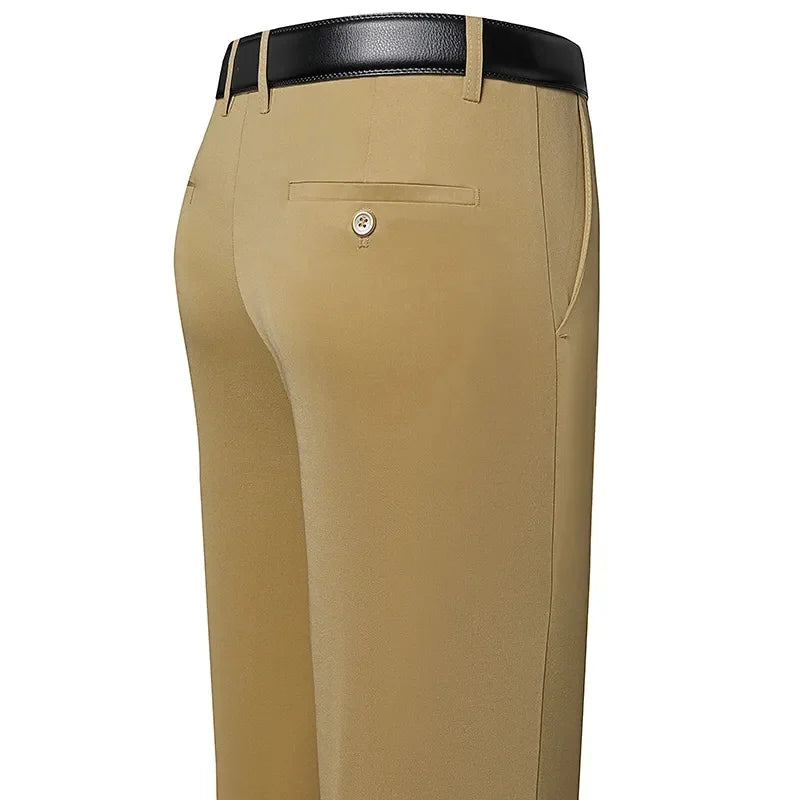 Classic Elastic Business Suit Pants