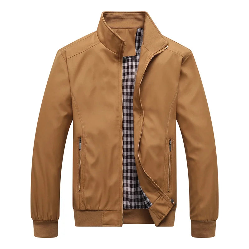Slim Casual Bomber Travel Jacket