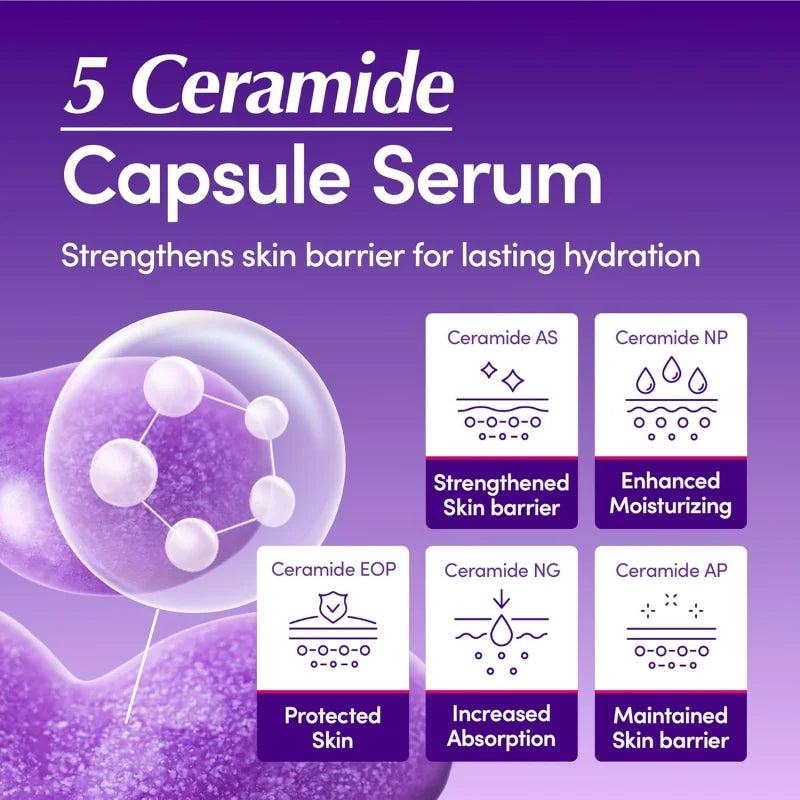 Korean Skincare Vitamin C Serum,Niacinamide Facial Anti-Aging Brightening Serum,Tone Bakuchiol Pore Improvement and Cleansing