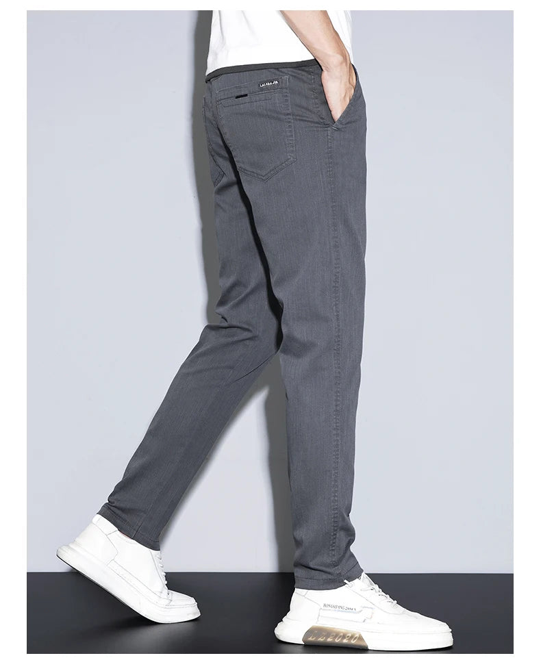 Slim Stretch Summer Business Pants