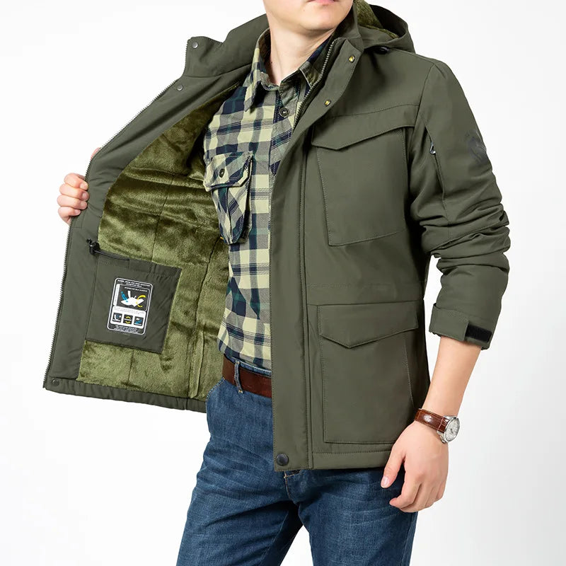 Waterproof Hooded Tactical Field Jacket