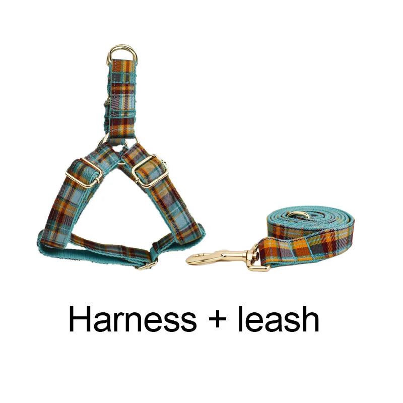 Pets Accessories Dog Collar Leash Harness Set Personalized Dog Collar Harness Leash Set Custom Classy Dog Accessories Grid 13-01