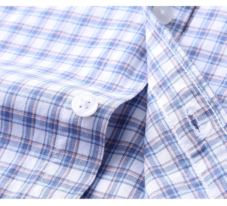 Premium Cotton Checkered Slim Shirt