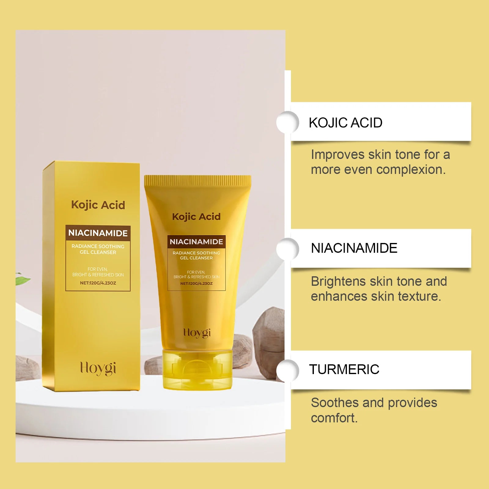 Turmeric Hyaluronic Foaming Cleanser