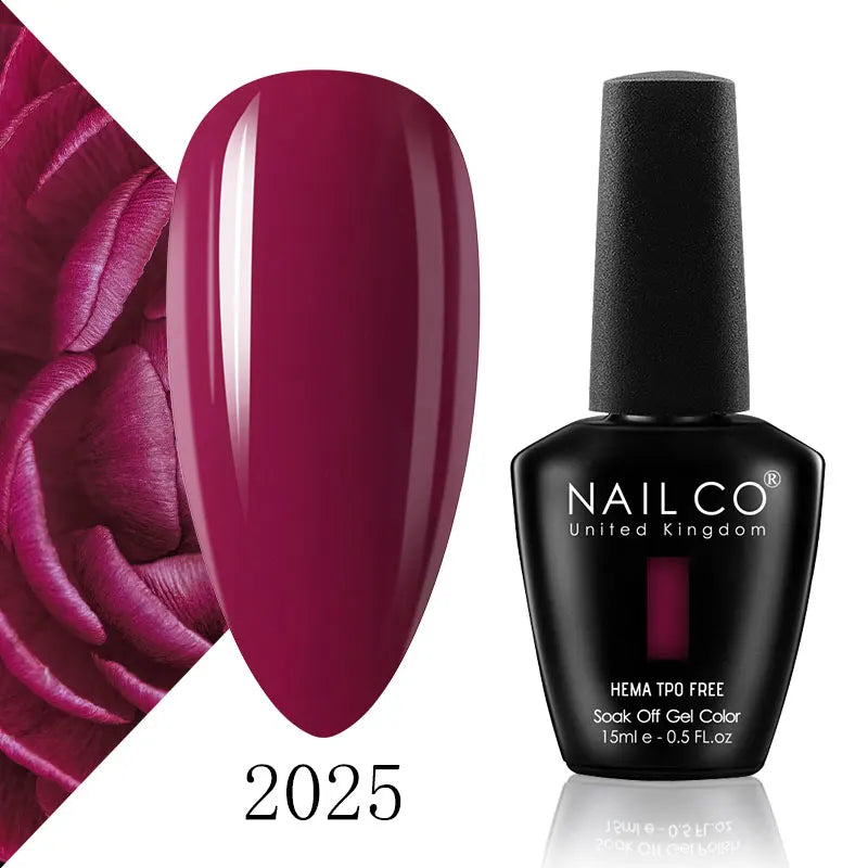 NAILCO 15ml Nail Gel Polish Semi Permanent UV Varnish Nails Art Gel Vernis Manicure TOP BASE Nails Products Supplies Equipment