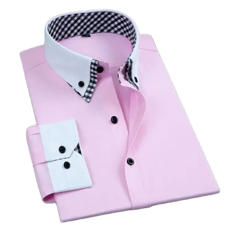 Premium Non-Iron Business Dress Shirt