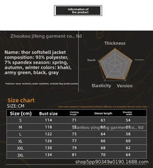 Insulated Waterproof Softshell Jacket