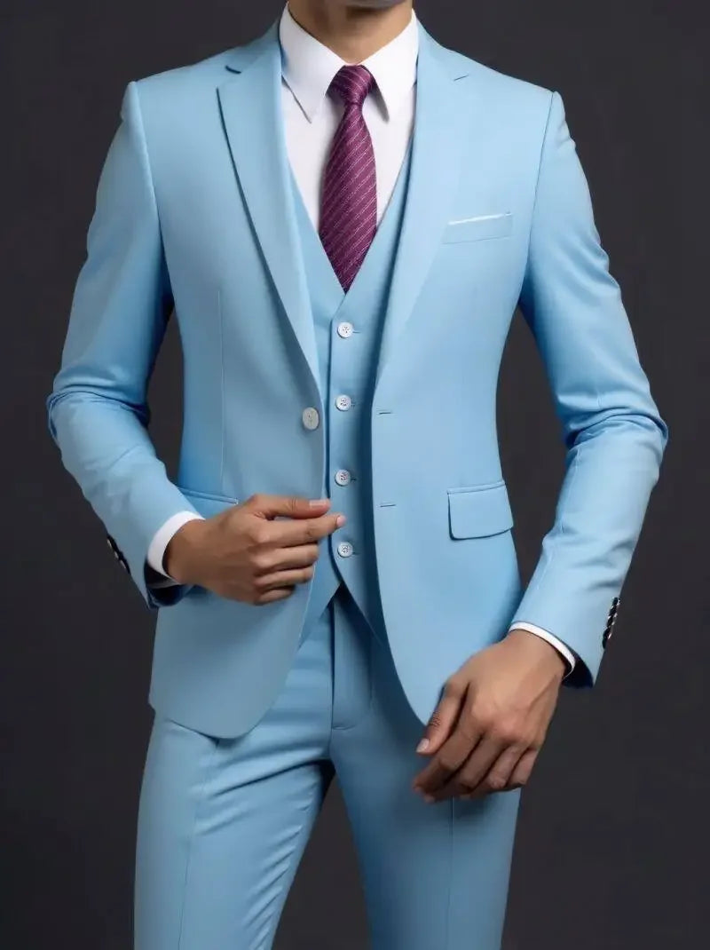 British Style Three Piece Suit