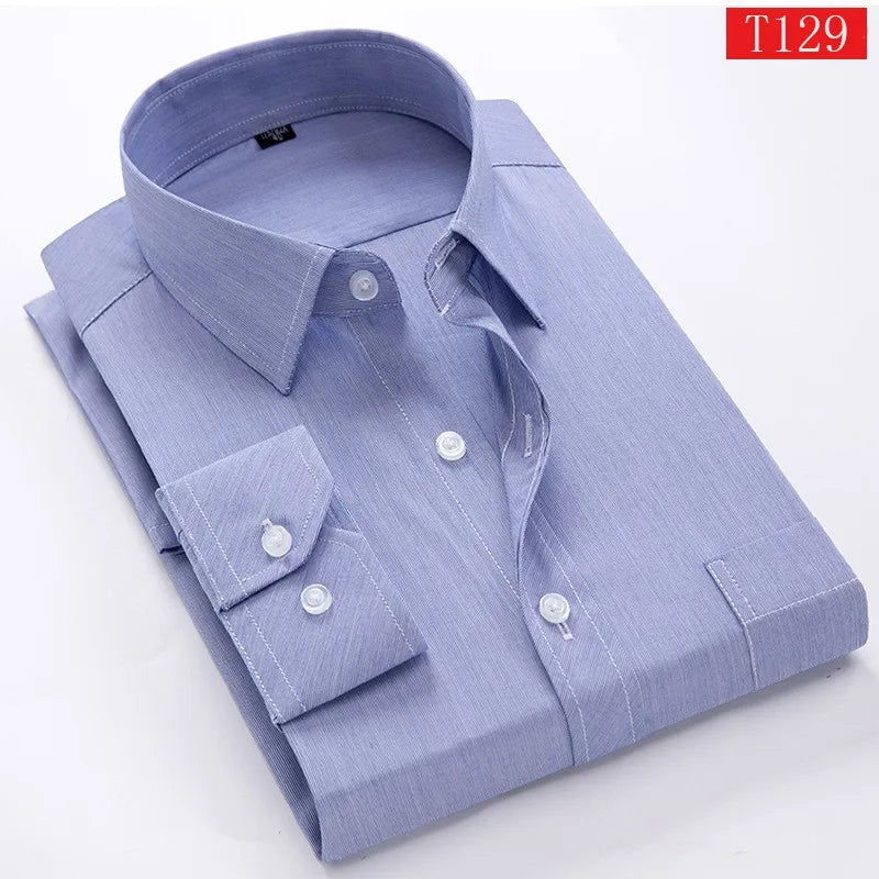 Classic Cotton Business Casual Shirt