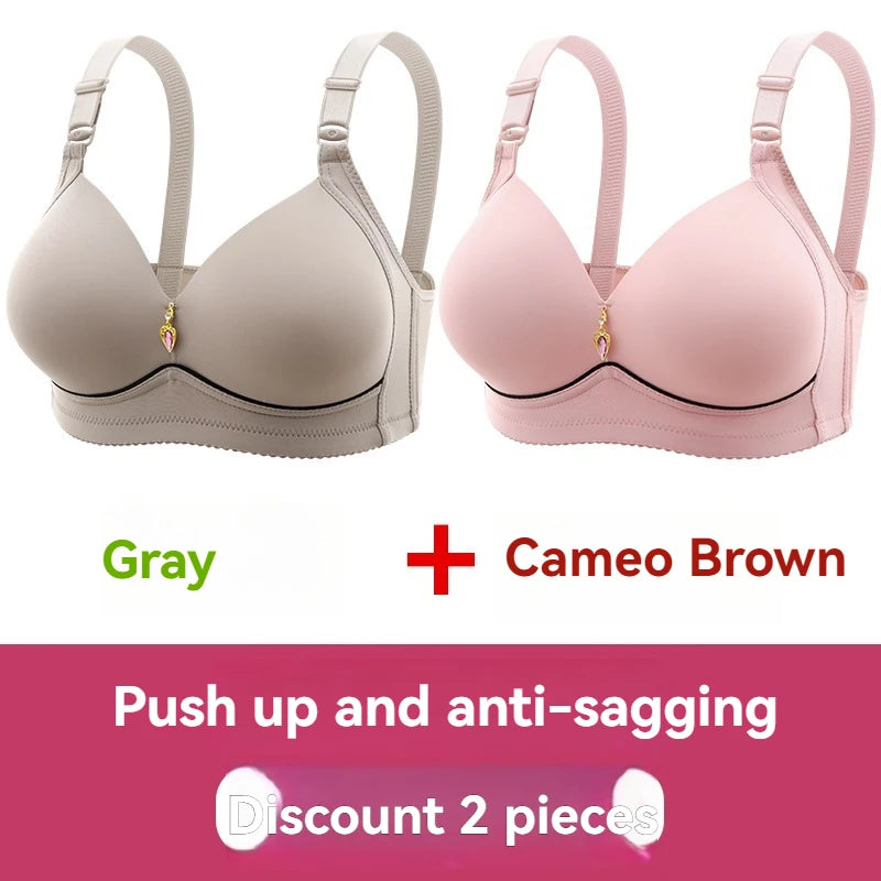 Teenage Girls Sports Bras Without Underwire  Comfortable  Breathable  With Non-magnetic Thin Cups  Suitable For All Seasons