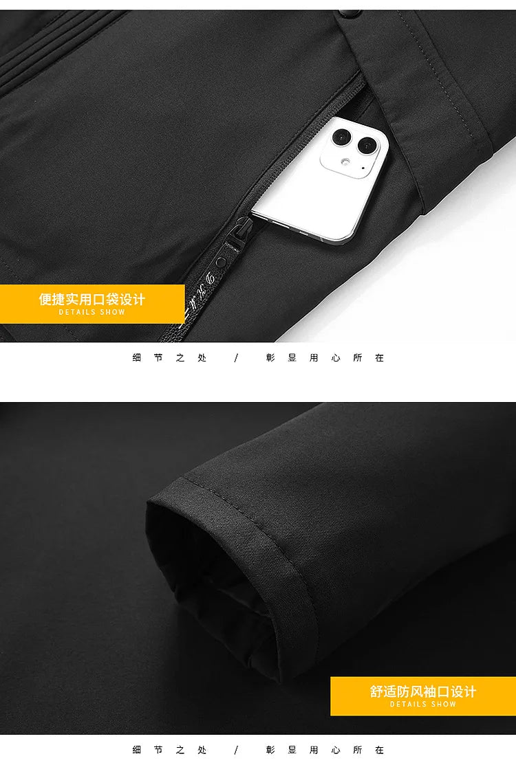 Waterproof Military Hooded Men Jacket